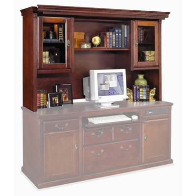 kathy ireland Home by Martin Furniture Huntington Club Right L-Shape Executive Desk