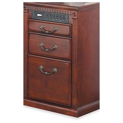 kathy ireland Home by Martin Furniture Huntington Club Right L-Shape Executive Desk