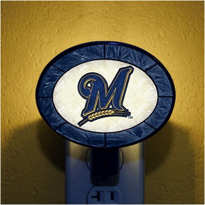 The Memory Company MLB Art Glass Nightlight