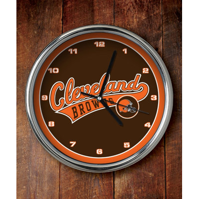The Memory Company NFL Chrome Clock