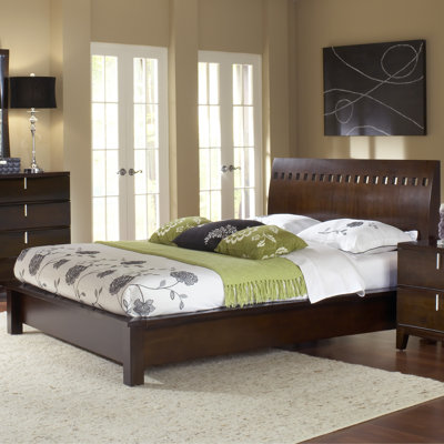 Veneto Panel Bed by Modus Furniture -image