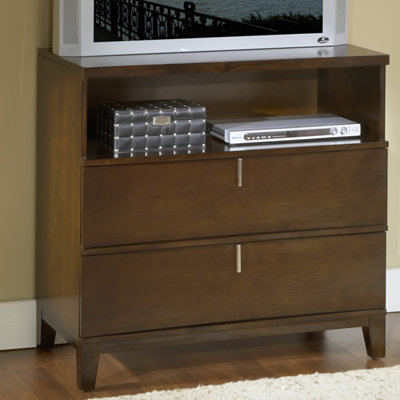 Click To Image : Legend Wood 2 Drawer Media Chest by Modus Furniture Now