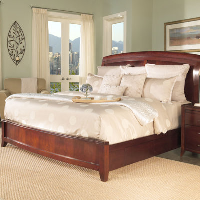 Modus Furniture Brighton Storage Panel Bed Set