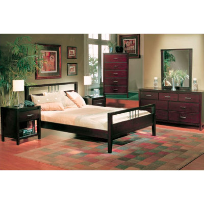 Nevis Espresso Platform Bedroom Collection by Modus Furniture -image
