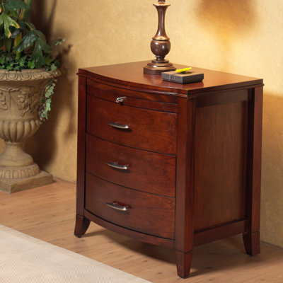 Brighton 2 Drawer Nightstand with Power Charging Outlet by Modus Furniture -image