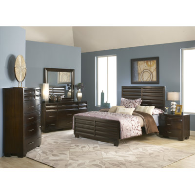 Modus Furniture Contour Panel Bed