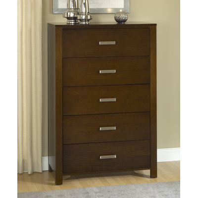 Click To Image : Riva 5 Drawer Standard Chest by Modus Furniture Now