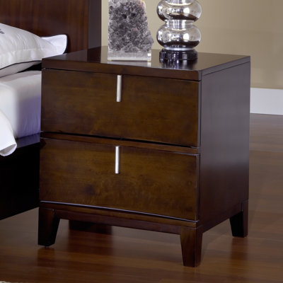 Click To Image : Legend Wood 2 Drawer Nightstand by Modus Furniture Now