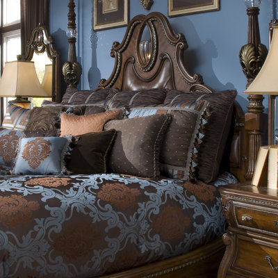 Sovereign Wrought Iron Headboard by Michael Amini -image