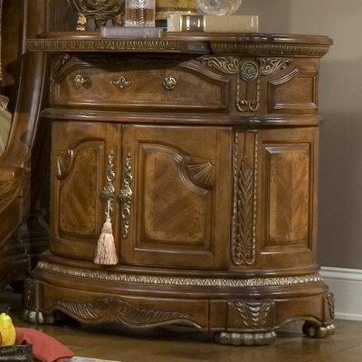 Cortina 1 Drawer Nightstand by Michael Amini -image