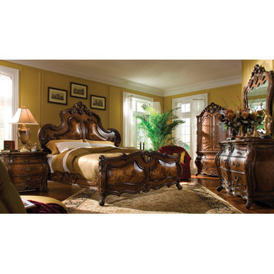 Palais Royale Panel Bedroom Collection by Michael Amini -image