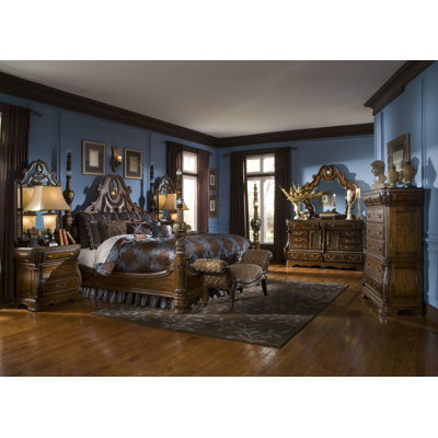 Sovereign Four Poster Bedroom Collection by Michael Amini -image