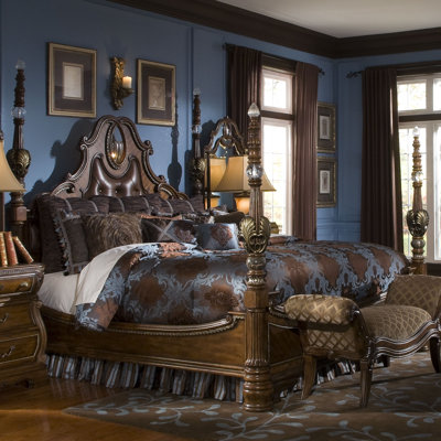 Click To Image : Sovereign Four Poster Bed by Michael Amini Now