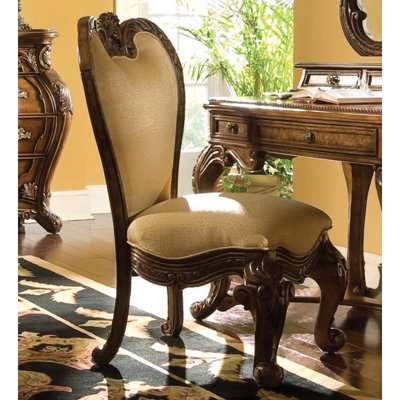 Michael Amini Palais Royale Vanity Set in Rococo Cognac