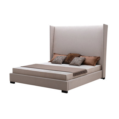 Sunpan Modern Pandora Wingback Bed