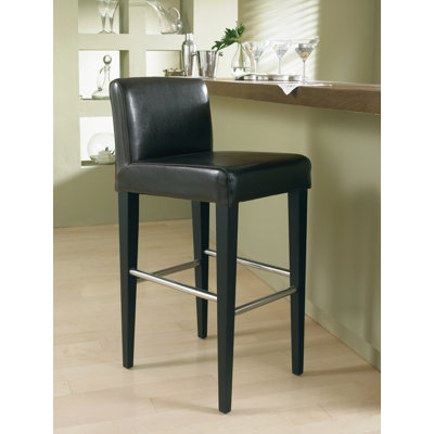 Sunpan Modern Oriana Bonded Leather Stool