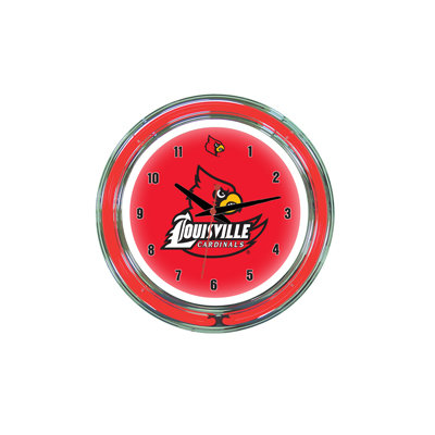 Wave 7 NCAA 14" Team Neon Wall Clock