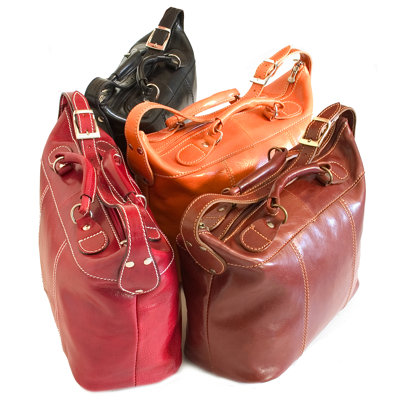 Floto Imports Piana Leather Mini Tote Handbag