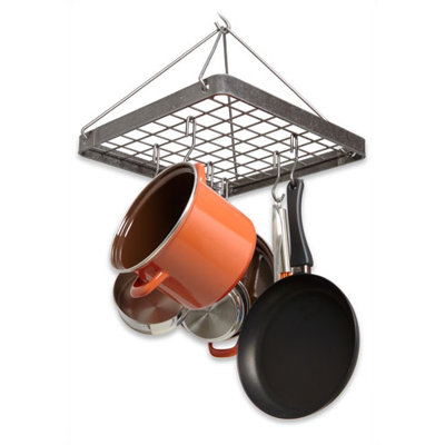 Decor Cottage Square Hanging Pot Rack
