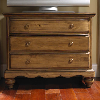 Hamptons 3 Drawer TV Dresser by Hillsdale Furniture -image
