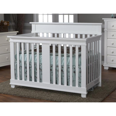 PALI Torino Crib Set in White