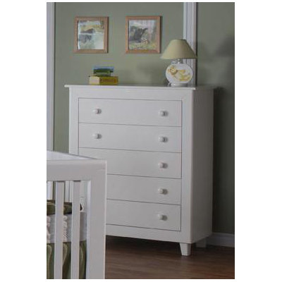 PALI Gala Convertible Crib Set in White