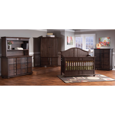 PALI Onda Crib Set in Mocacchino