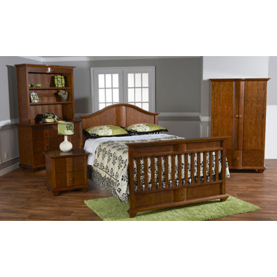 PALI Onda Crib Set in Walnut