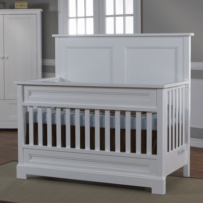 PALI Aria Crib Set in White