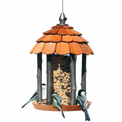 Birdscapes Betsy Fields Gazebo Wood Bird Feeder