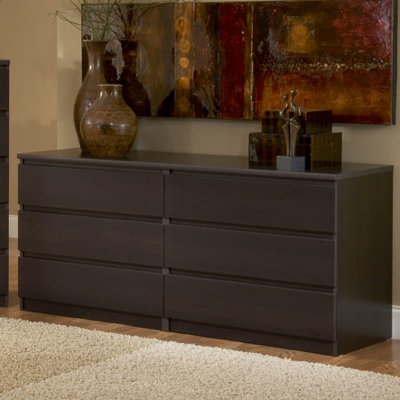 Scottsdale 6 Drawer Double Dresser