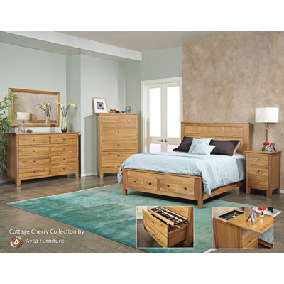 Cottage Storage Panel Bedroom Collection by AYCA Furniture -image