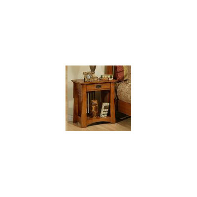Bungalow 1 Drawer Nightstand by AYCA Furniture -image