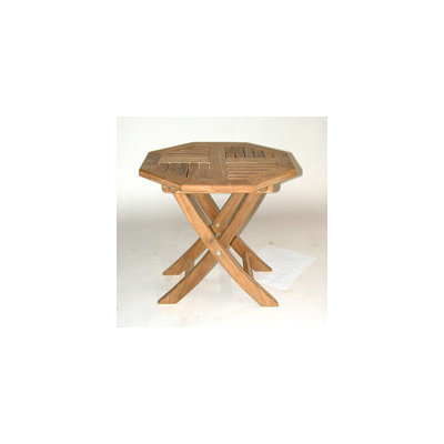 Regal Teak Folding Side Table & Reviews Wayfair