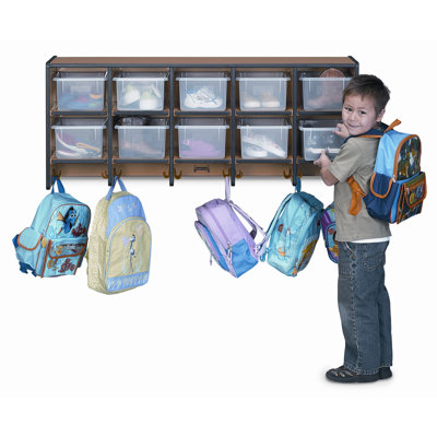 Jonti-Craft Large Wall Mount Sproutz Coat Locker