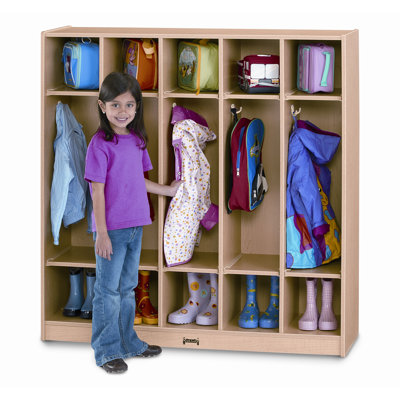 Jonti-Craft 5 Section Coat Locker