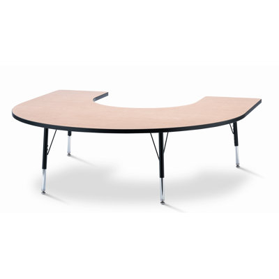 Jonti-Craft KYDZ Horseshoe Laminate Activity Table