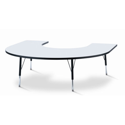 Jonti-Craft KYDZ Horseshoe Laminate Activity Table