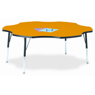 Jonti-Craft KYDZ Six Leaf Laminate Activity Table