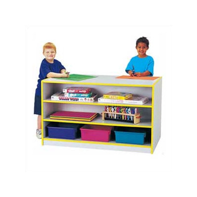 Jonti-Craft Rainbow Accents Storage Island