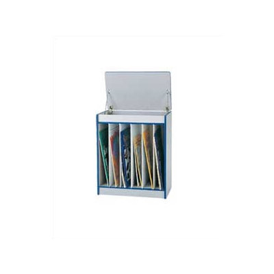 Jonti-Craft Rainbow Accents Big Book Easel - Flannel