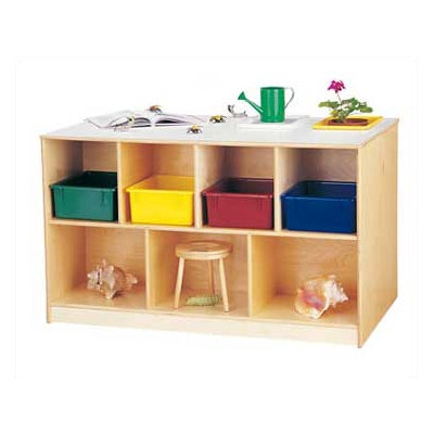 Jonti-Craft Mobile Storage Island - Twin