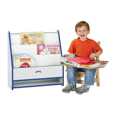 Jonti-Craft 25" H KYDZ Rainbow Accents Toddler Book Stand - Rectangular
