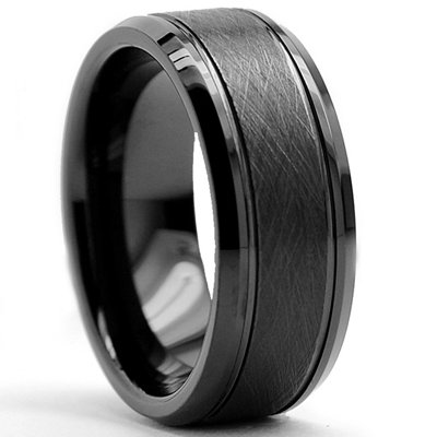 Bonndorf Men's Tungsten Wedding Band