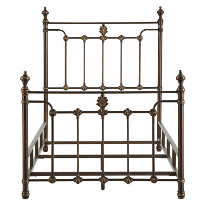 Click To Image : Warton Metal Bed by Bombay Heritage Now