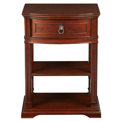 Herning 1 Drawer Nightstand by Bombay Heritage -image