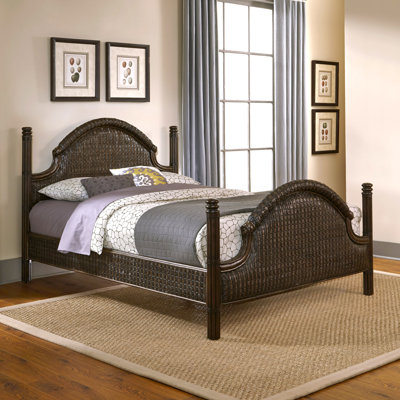 Castaway Four Poster Bed by Home Styles -image