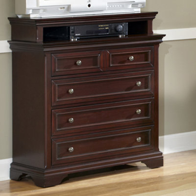 Click To Image : Lafayette 4 Drawer Media Chest by Home Styles Now