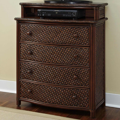 Marco Island 4 Drawer Media Chest by Home Styles -image
