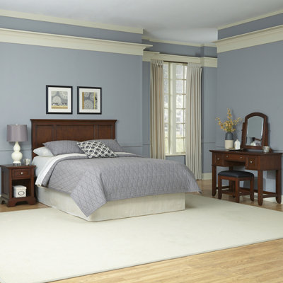 Chesapeake Panel 4 Piece Bedroom Collection by Home Styles -image